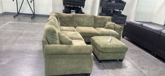 Corduroy couch new in box