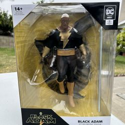 New Black Adam PVC Movie Statue DC Direct McFarlane Toys Collectable 12"