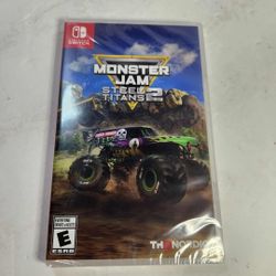 Brand New Sealed Monster Jam Steel Titans 2 Nintendo Switch Video Game Trucks
