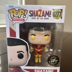 Funko Pop Movies Shazam Fry Of The Gods Glow Chase Limited Edition