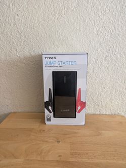 TYPES.  Jump Starter & Portable Power Bank 