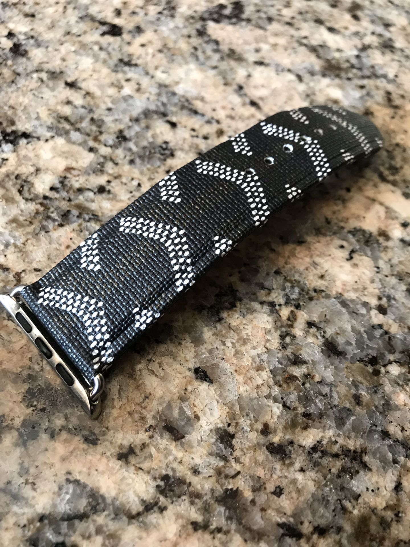 Authentic leather Louis Vuitton iPhone Apple Watch Band Only for Sale in  Queens, NY - OfferUp