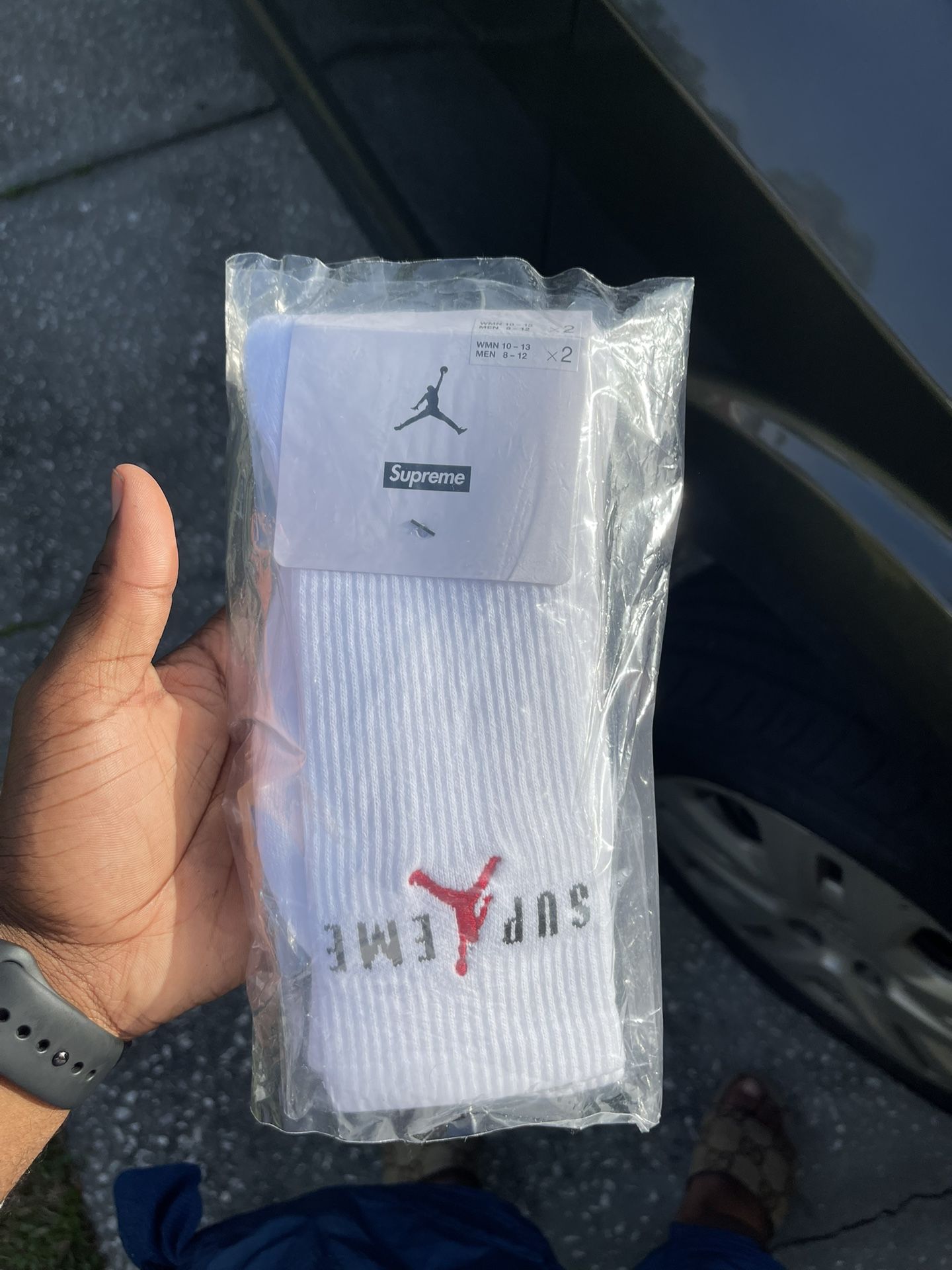 Supreme Air Jordan Socks