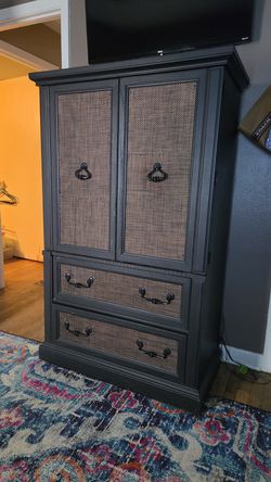 Black dresser or armoire