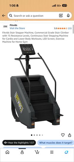 Fitvids Stair Stepper Machine