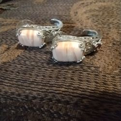 Pink Turquoise Earrings 