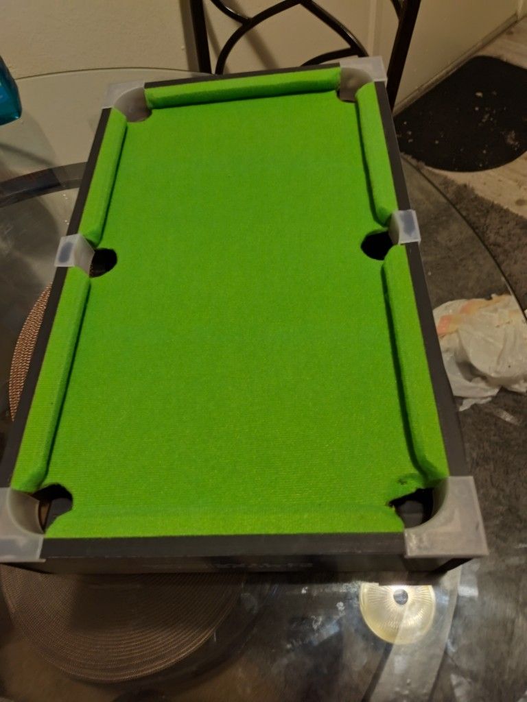 Many Sized Pool Table