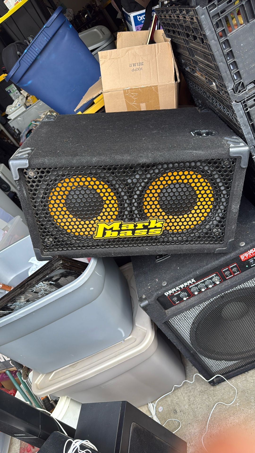 Markbass Traveler 102P Rear-Ported Compact 2x10 Bass Speaker Cab 8 Ohm