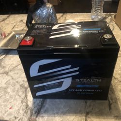 American Bass Battery 35 Amp Hours New