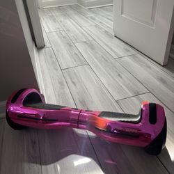 Pink hoverboard