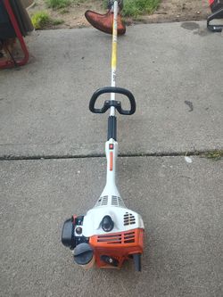 Stihl gas weed walker