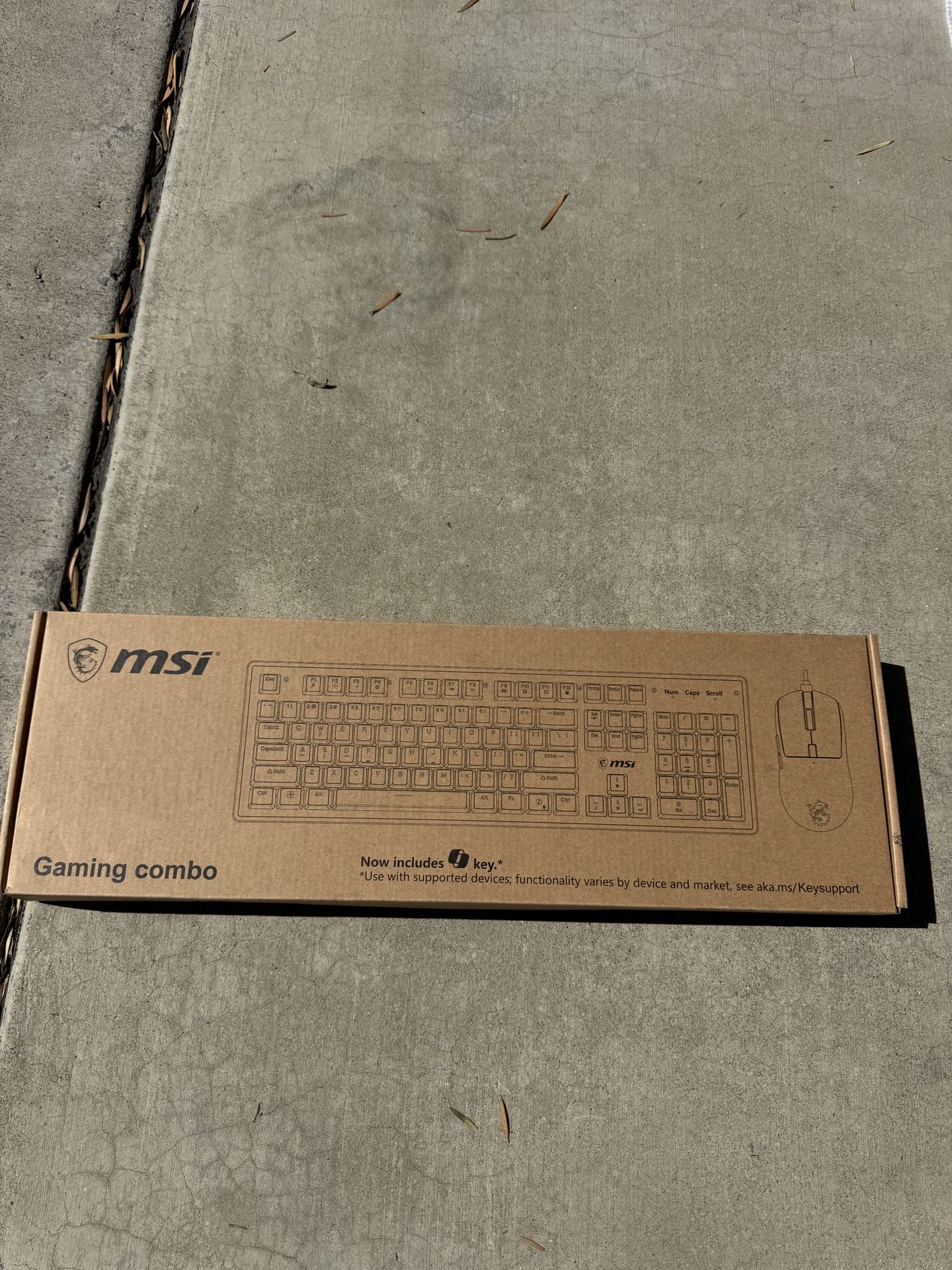 Brand New MSI Gaming combo Key board and mouse