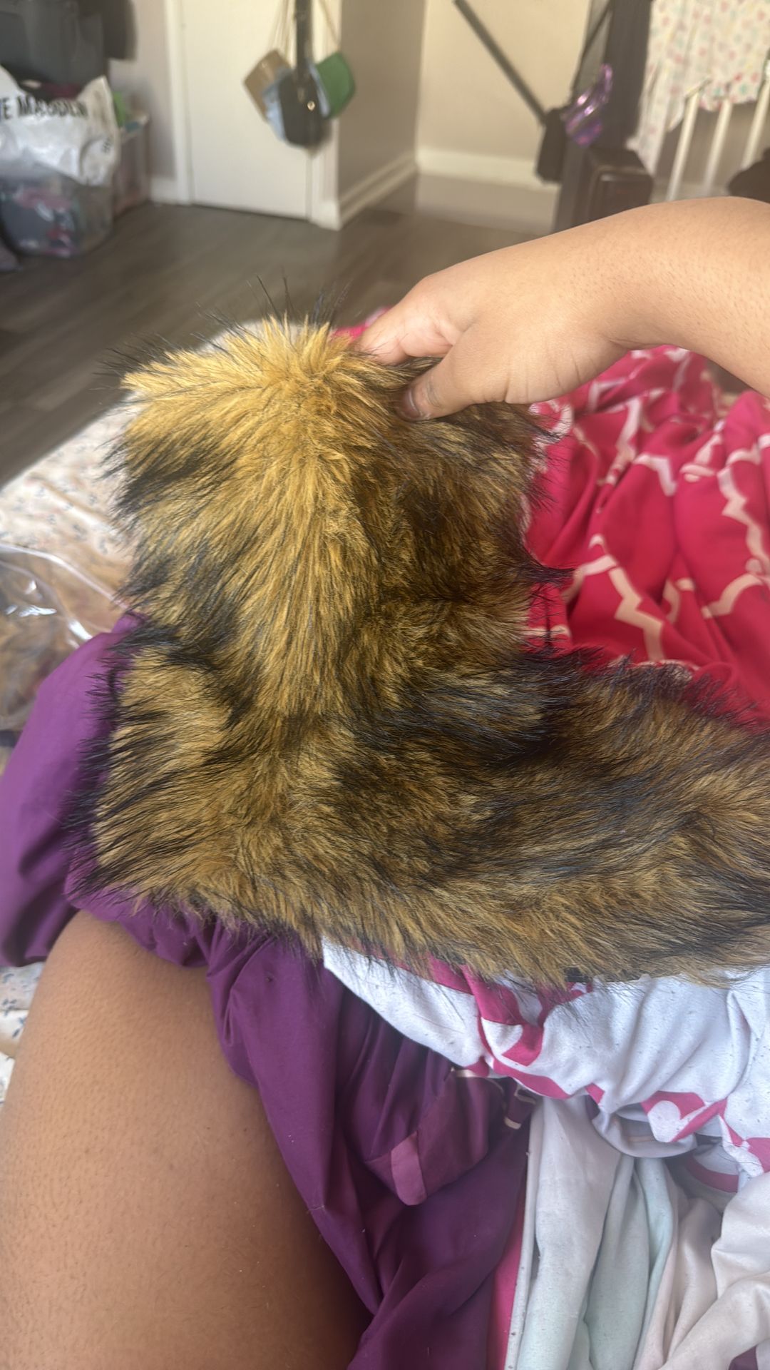Fur boots