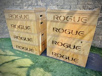 Rogue Fitness Jerk Blocks Wood Set