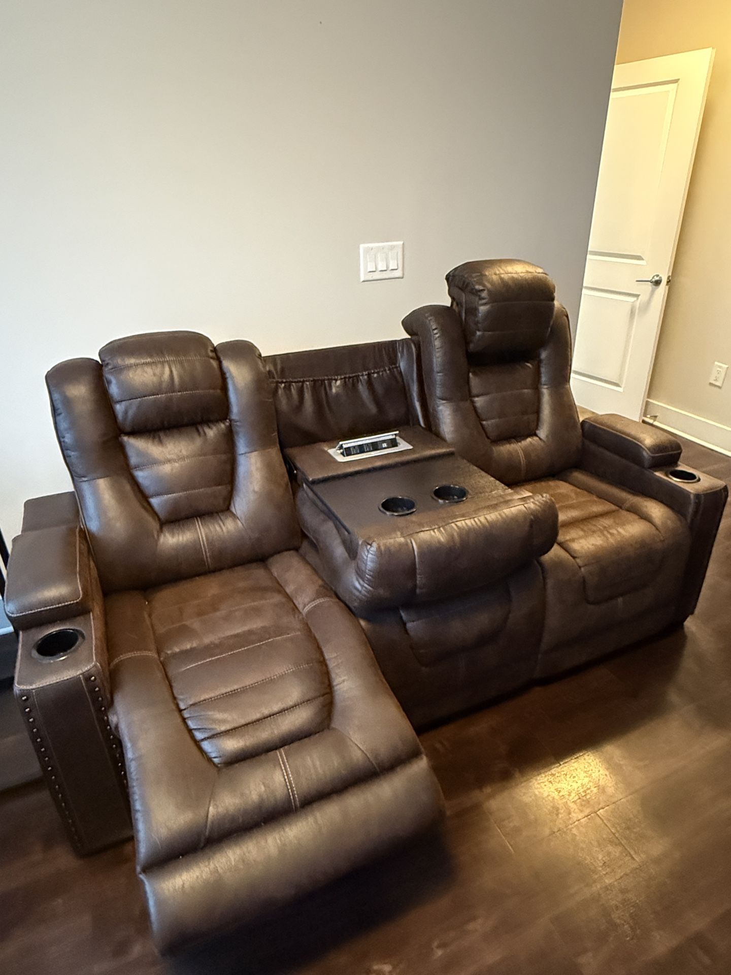 Lightly Used Dual Reclining Couch