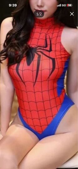 Spider woman bodysuit