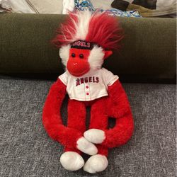 Angeles Genuine Red Monkey Plush 21”inches 