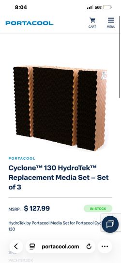 Portacool replacement system