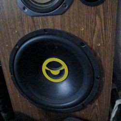 Bazooka 12" Speakers.