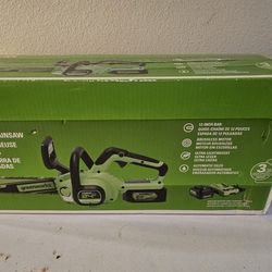 Greenwoorks Electric Chainsaw