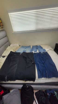 Baggy jeans and jorts for $10