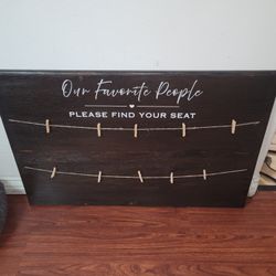 Country Style Display For Seating