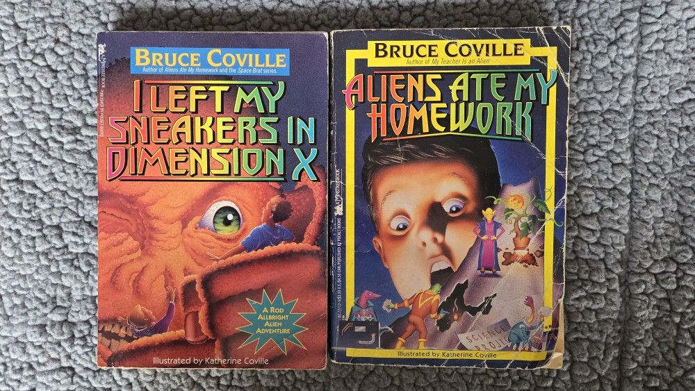 Bruce Coville Books ( 2 Books Included )