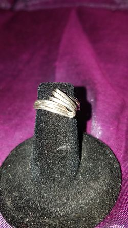 Sterling silver ring
