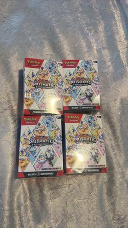 Prismatic Evolutions Booster Bundle