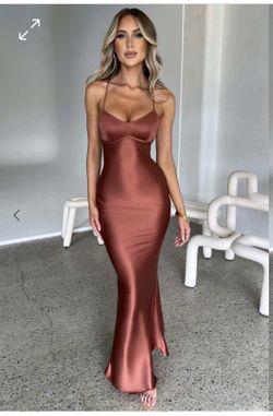 Rust Maxi Dress
