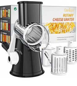 Rotary Cheese Grater Hand Crank Cheese Shredder