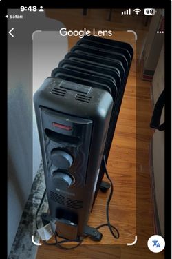 Radiant space heater