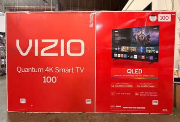 Vizio 100” Quantum QLED 4K Smart TV Brand New
