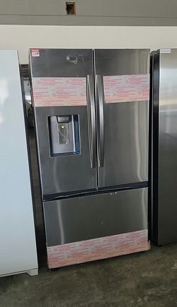 Samsung French Door Fridge – Stainless, Water Dispenser, Metal Cooling