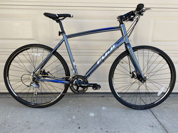 fuji absolute carbon disc flat bar road bike