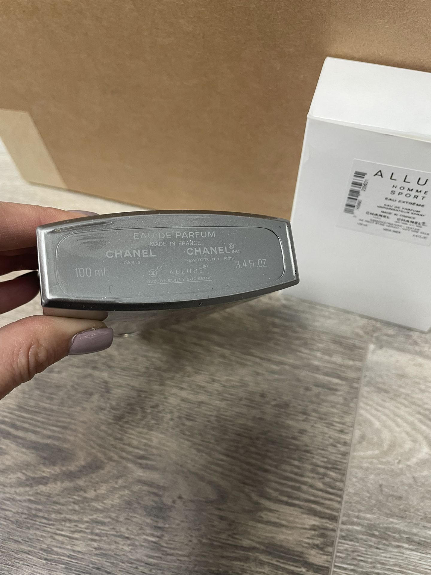 Chanel Allure Homme Sport tester (real or fake?)