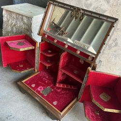 Vintage Authentic Jewelry Box From India 