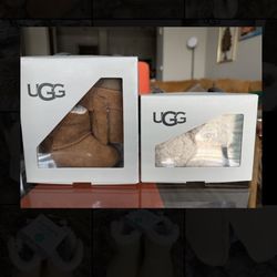Two Pairs of Infant UGG Boots  New w/box 