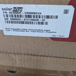 Solaredge 5k Inverter and Optimizers