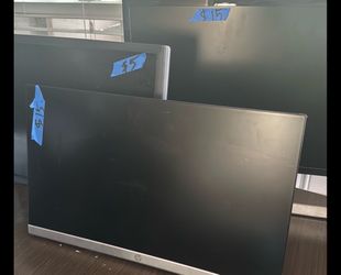 Three computer monitors-$20