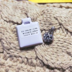 [GRA Certification Included] Moissanite/Sterling Silver Pendent