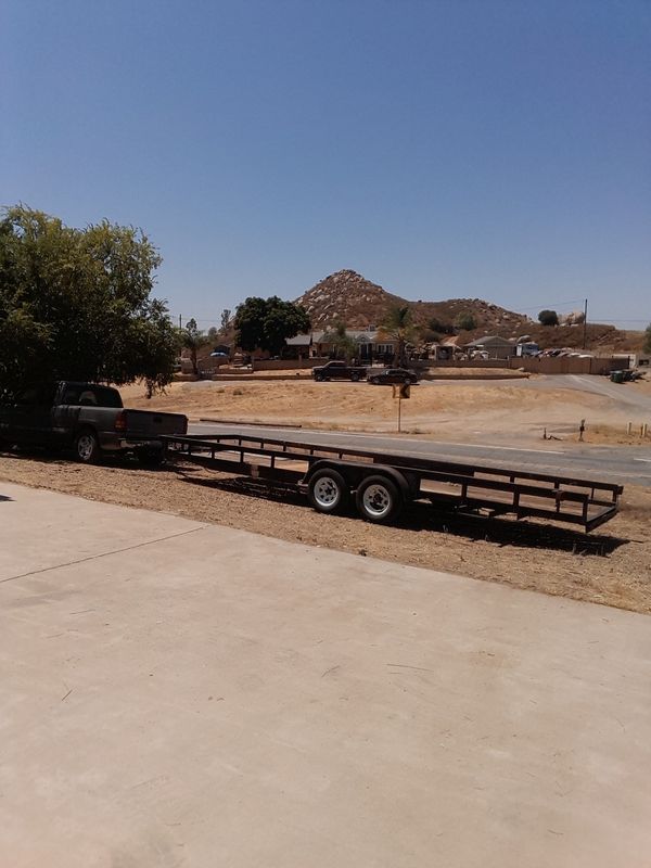 24ft aztek aztec trailer car hauler for Sale in Moreno Valley, CA OfferUp