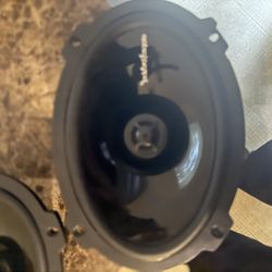 Two 6 X 9 Speakers Roster Fargate