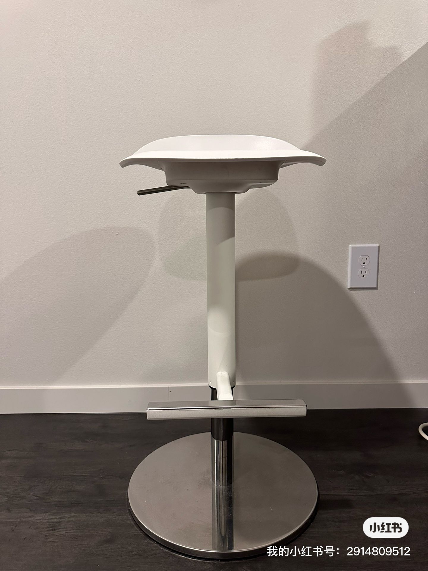 IKEA Top-Selling Adjustable Bar Stool – White (Orig. $175)