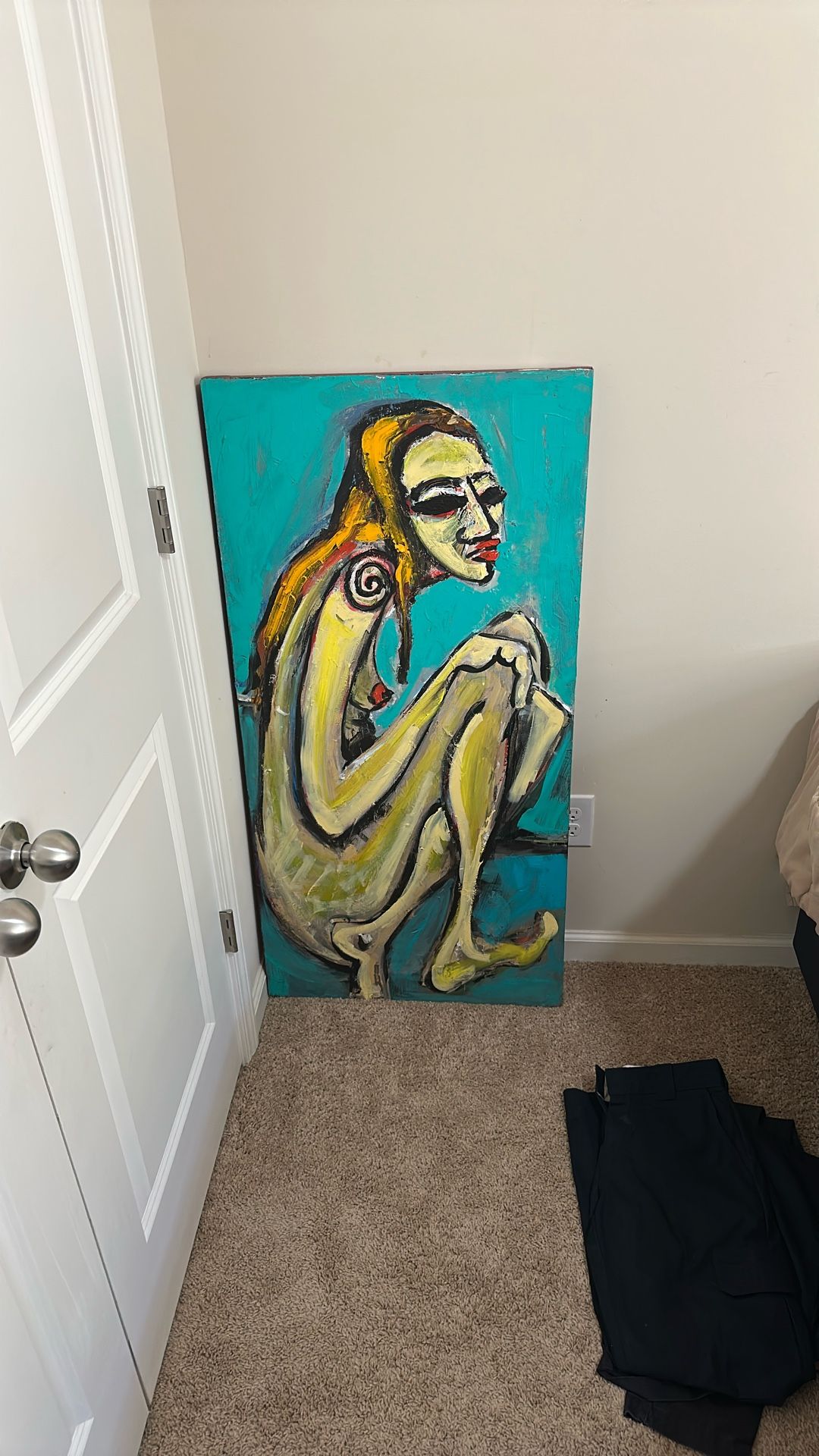 Expressionist Acrylic Painting - 2ft X 4ft