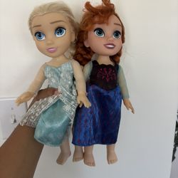 Elsa And Anna Doll Set 