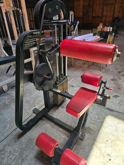 Bodymaster ab crunch workout gym equipment machine weight fitness