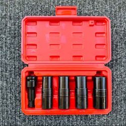 1/2” Dr. Thin Wall Flip Impact Socket Set (5-Piece)