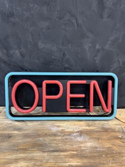 OPEN - NEON SIGN 