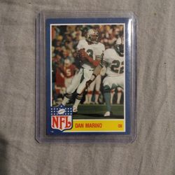 1984 Topps Dan Marino Rookie Card